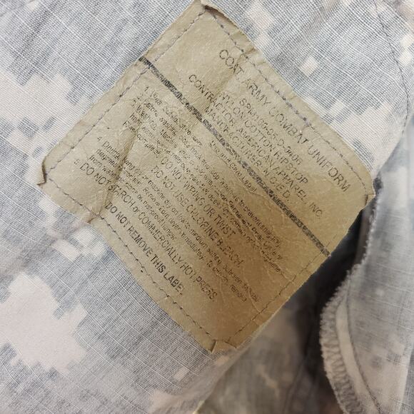 Army Ripstop Combat Uniform Coat in Digital Camo Size M X-short - Picture 10 of 11